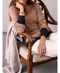 Celtic & Co. Women's Merino Fine Knit Boat Nk Sweater