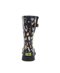 Western Chief Womens Dog Pack Mid Rain Boot