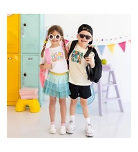 Sweet Wink Little and Big Girls First Grade Retro Short Sleeve T-Shirt
