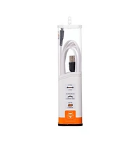 Ventev Flat Usb A to Apple Lightning High Speed Tangle-Free Foot Cable-Gray
