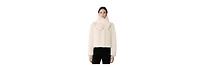 Soia & Kyo Women's Kendell Boxy Jacket With Scarf