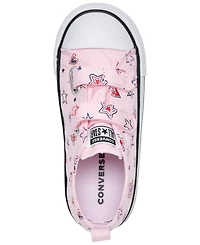 Converse Toddler Girls Chuck Taylor All Star Doodles 2V Stay-Put Closure Strap Low Top Casual Sneakers from Finish Line