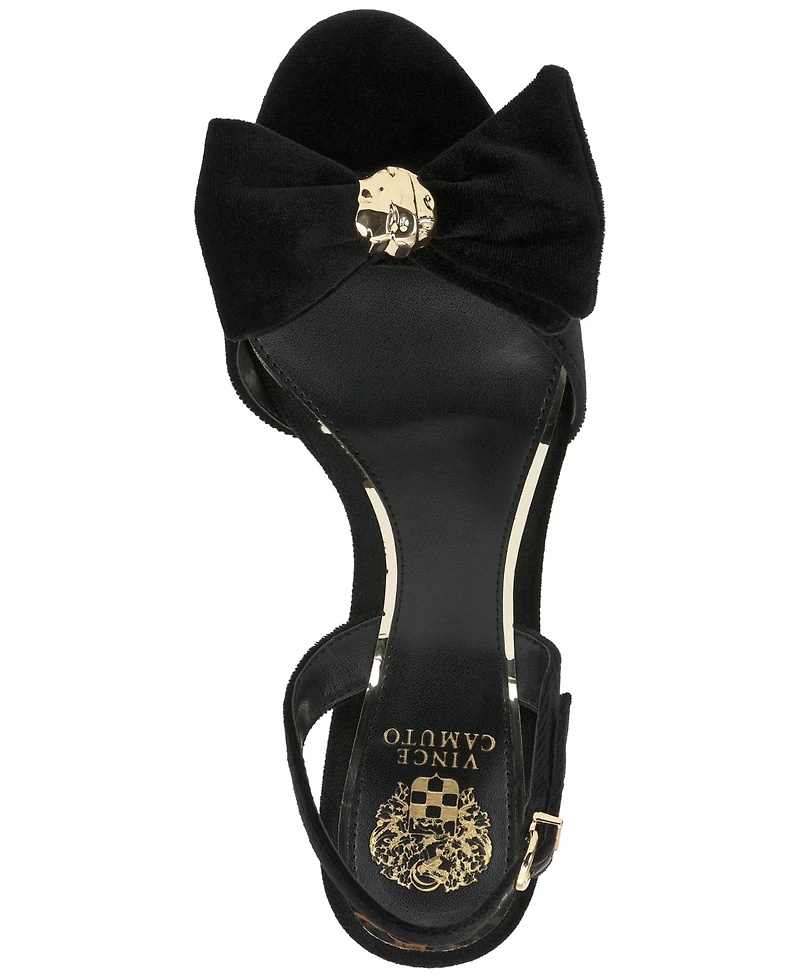 Vince Camuto Women's Paycen High-Heel Bow Dress Sandals