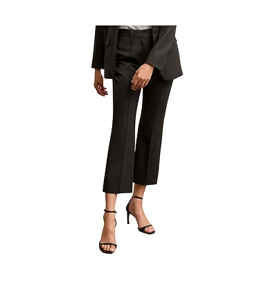 M.m.LaFleur Tessa Kick Flare Trouser - Washable Wool Twill