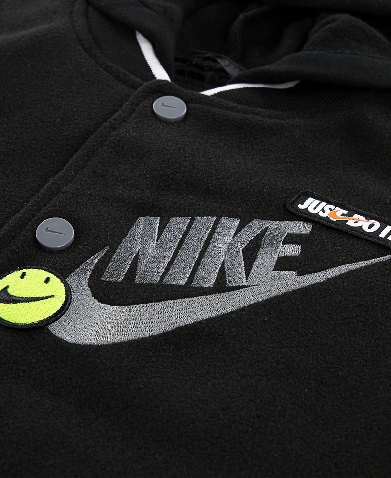 Nike Little Boys Hooded Varsity Jacket