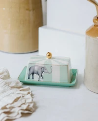 Yvonne Ellen Elephant Butter Dish