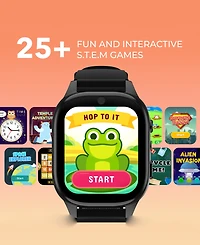 Playzoom 4 Kids Leather Silicone Strap Smartwatch