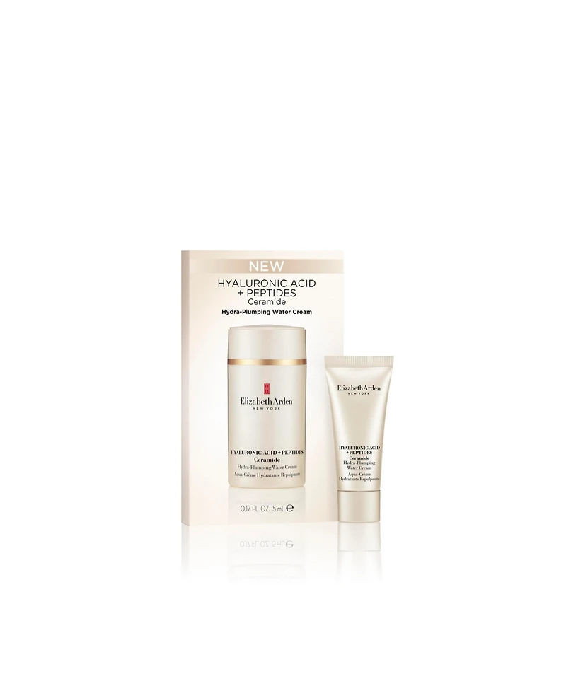 Free Hyaluronic Acid + Peptides Ceramide Water Cream, 5 ml deluxe sample with any Elizabeth Arden Purchase