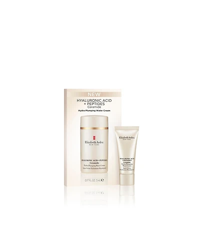 Free Hyaluronic Acid + Peptides Ceramide Water Cream, 5 ml deluxe sample with any Elizabeth Arden Purchase