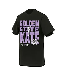 Round21 Men's and Women's Kate Martin Black Golden State Valkyries Jump Shot Player Signature T-Shirt