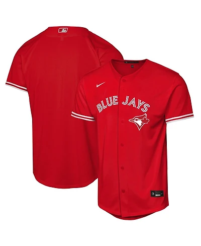 Nike Big Boys and Girls Red Toronto Blue Jays Canada Day Replica Jersey