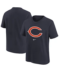 Nike Big Boys and Girls Navy Chicago Bears Primary Logo Legend T-Shirt