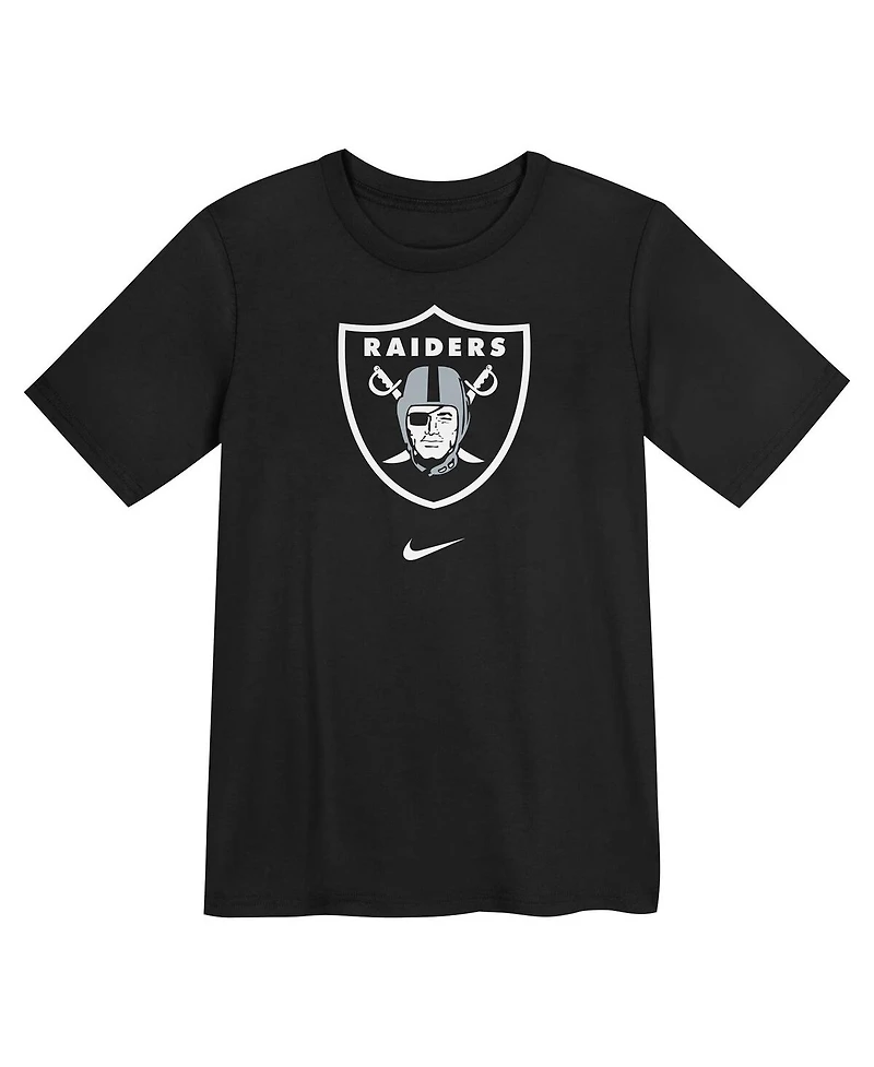 Nike Preschool Black Las Vegas Raiders Primary Logo Legend Performance T-Shirt