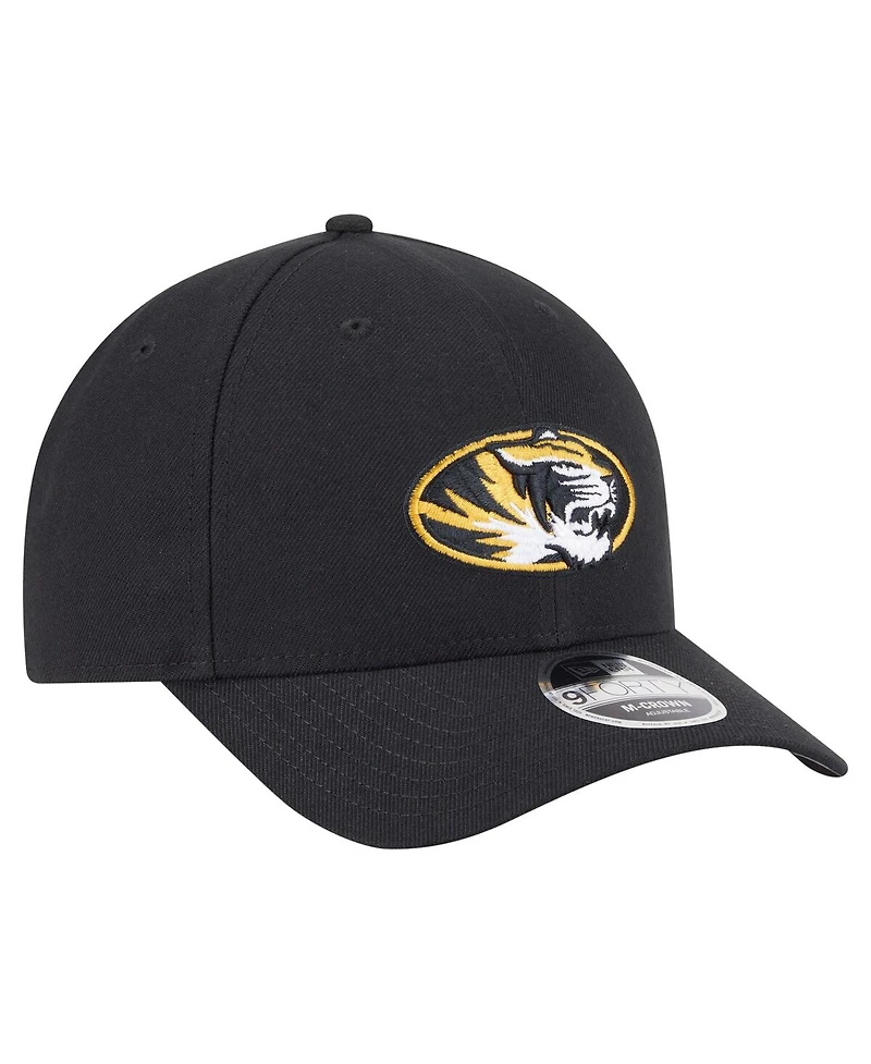 New Era Men's Black Missouri Tigers Team Collective 9FORTY M-Crown Adjustable Hat