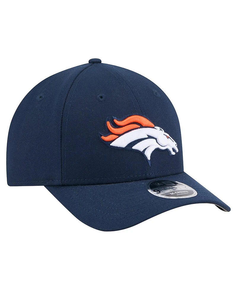 New Era Men's Navy Denver Broncos Team Collection 9FORTY M-Crown Adjustable Hat