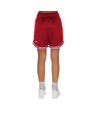 New Era Women's Gold/Scarlet San Francisco 49ers Throwback Sport Classics Mesh Shorts