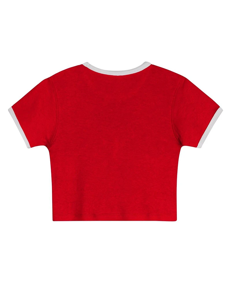 Outerstuff Girls Preschool Red Philadelphia Phillies Double Run T-Shirt and Shorts Set