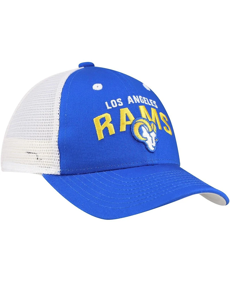 Outerstuff Preschool Royal Los Angeles Rams Core Lockup Trucker Adjustable hat