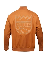 Pro Standard Men's Brown Sacramento Kings Paint The City Full-Zip Jacket