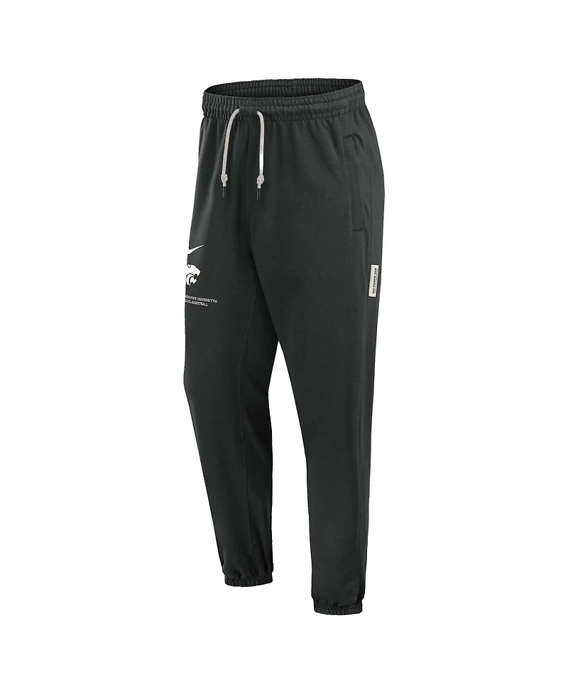 Nike Men's Black Kansas State Wildcats Travel Performance Pants