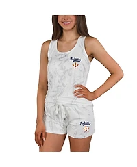 Concepts Sport Women's 2-Pieace Houston Astros Quartz Tank Top and Shorts Set