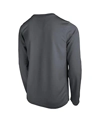 Nike Big Boys and Girls Anthracite LA28 Summer Olympics Legend Performance Long Sleeve T-Shirt