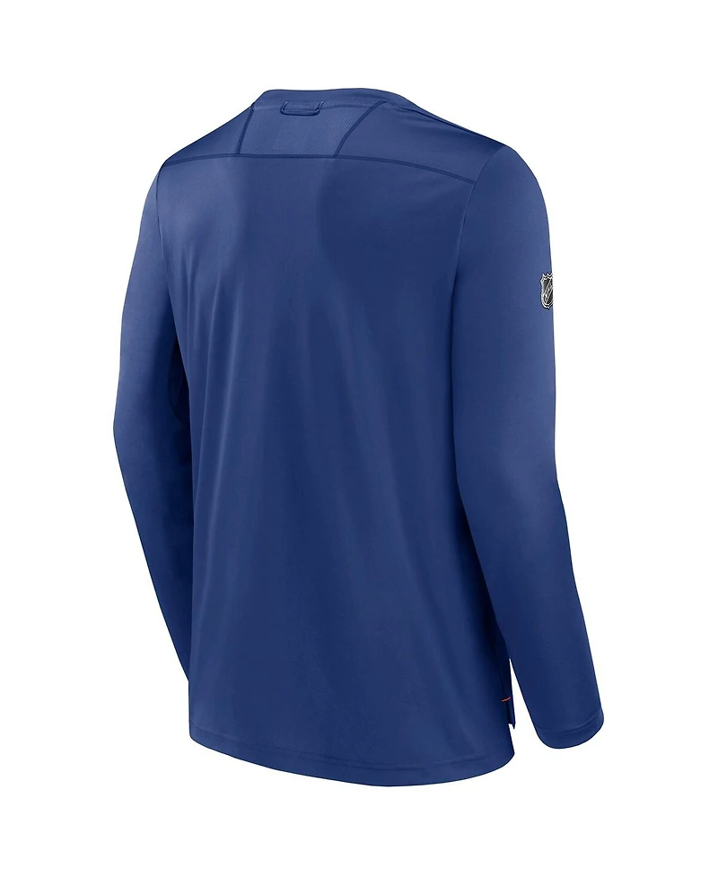Fanatics Men's Royal New York Islanders Authentic Pro Tech Long Sleeve T-Shirt