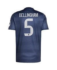 Adidas Men's Jude Bellingham Blue Real Madrid 2025/26 Away Replica Player Jersey