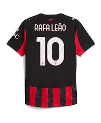 Puma Men's Rafael Leao Red Ac Milan 2025/26 Home Authentic player Jersey