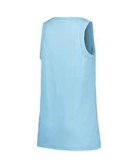 Soft As A Grape Women's Royal New York Mets Gauze High Neck Tank Top