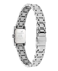 Olivia Burton Women's Mini Grove Silver Tone Stainless Steel Bracelet Watch, 16mm