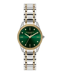 Olivia Burton Women's Egerton Two Tone Stainless Steel Bracelet Watch, 28mm