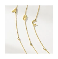 Uncommon James 14k Gold-Plated Personalized Touch Initial Necklace