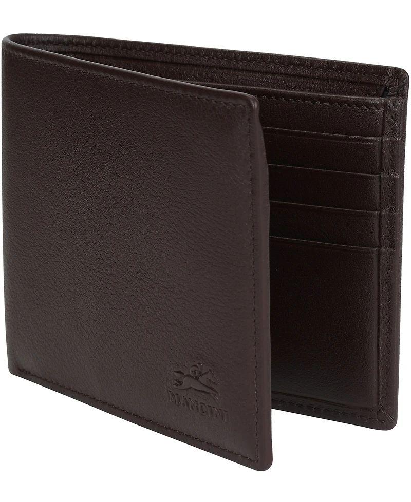 Mancini Men's Sonoma Rfid Secure Billfold Wallet