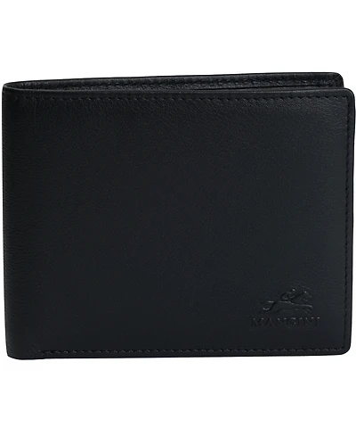 Mancini Men's Sonoma Rfid Secure Left Wing Wallet