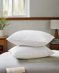 Unikome White Goose Feather & Down 2-Pack Pillows