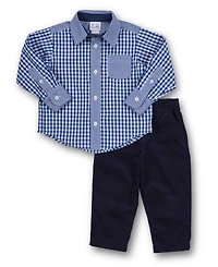Florence Eiseman Gingham Button Down Shirt