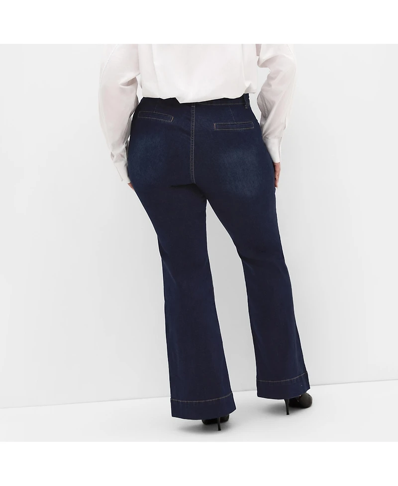 City Chic Plus Size Harley Fit West End Jean