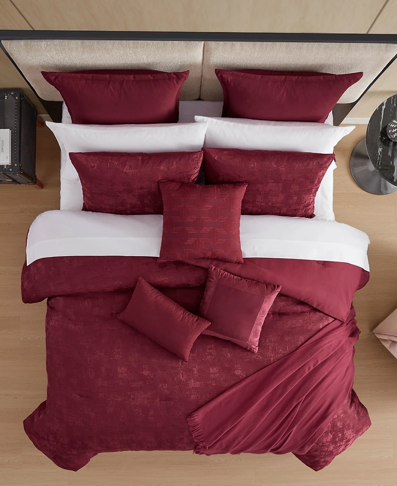 Hallmart Collectibles Freta Jacquard 14-Pc. Comforter Set