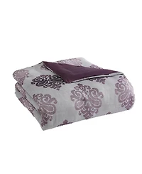 Hallmart Collectibles Morado Damask 9-Pc. Comforter Set
