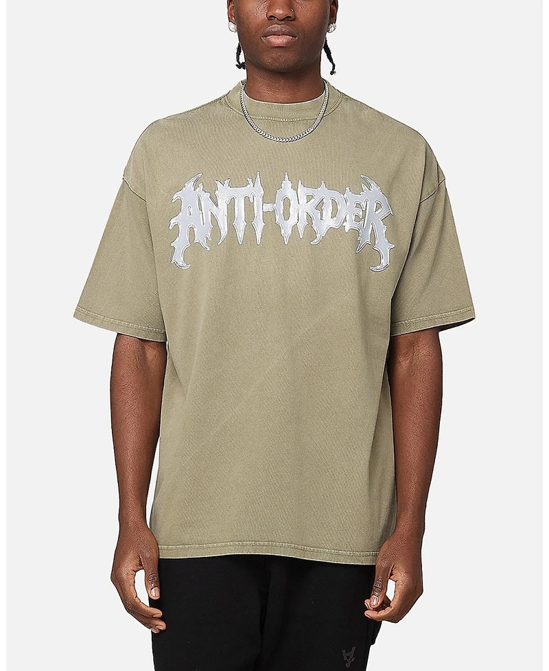 The Anti Order Men's New Dawn Mock Neck T-Shirt