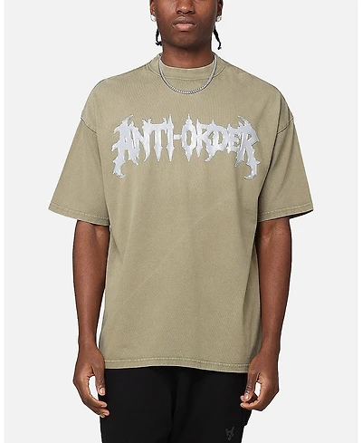 The Anti Order Men's New Dawn Mock Neck T-Shirt