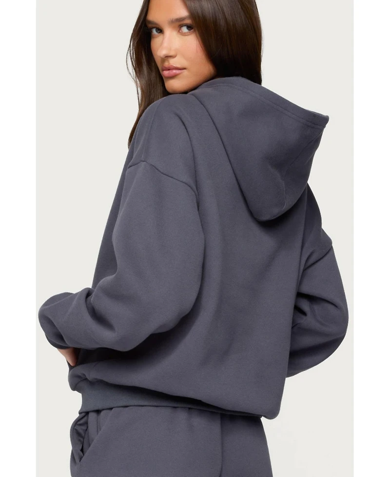 Edikted Women's Orchid Babe Hoodie