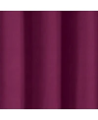 Kate Aurora Set of 2 Thermal Room Darkening Grommet Top Curtains For Small Windows