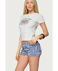 Edikted Women's Fruit Club Graphic T Shirt