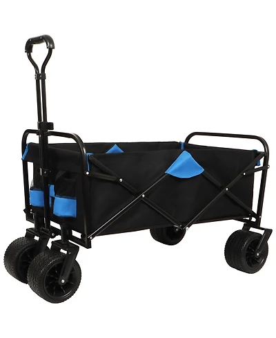 Streamdale Furniture 400lbs Collapsible Folding Wagon Cart