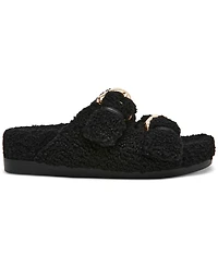 Dv Dolce Vita Women's Aldoni Plush Double-Strap Slide Slippers