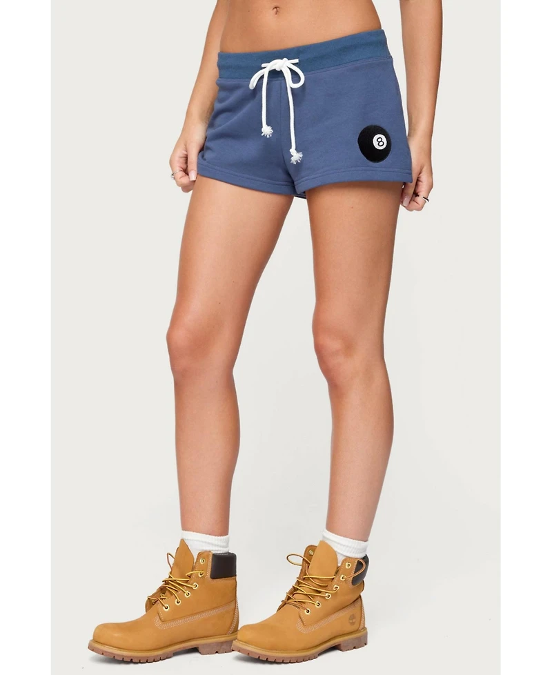 Edikted Women's Nelson Billiard Shorts