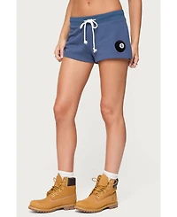 Edikted Women's Nelson Billiard Shorts