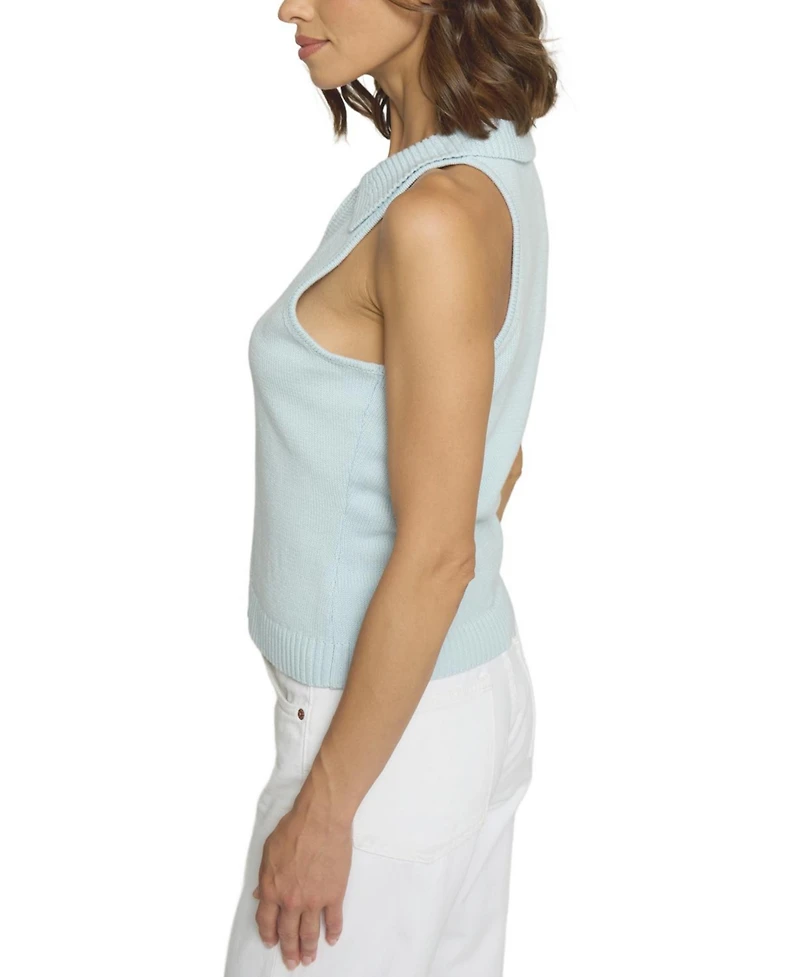 Central Park West Women's Zipup Polo